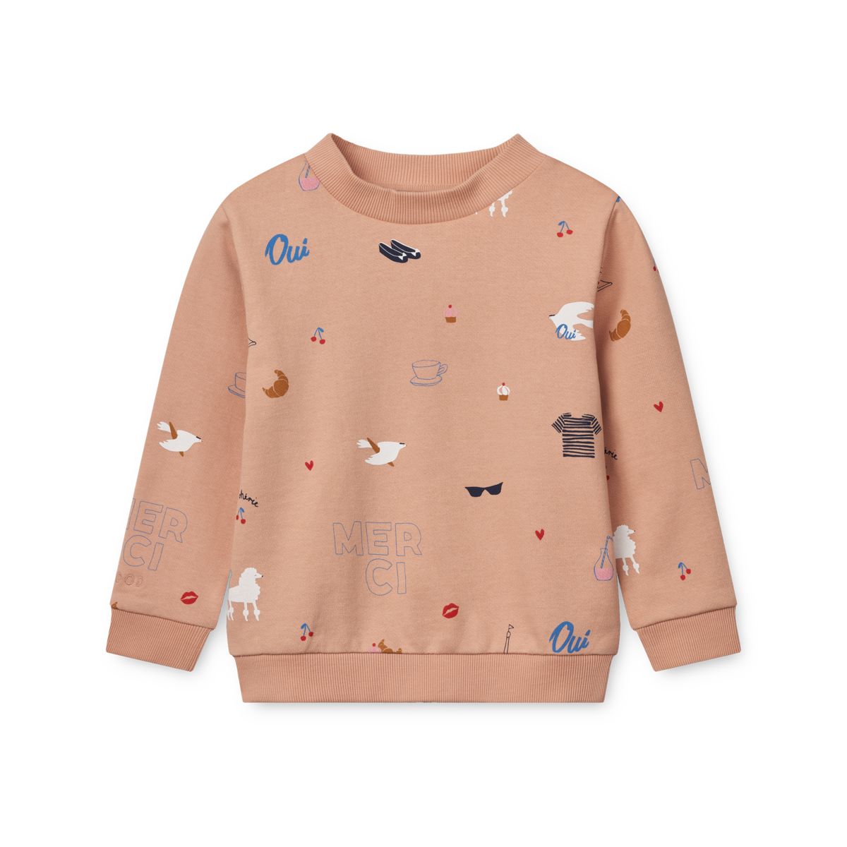 Liewood Bedrucktes Sweatshirt Thora - Paris / Pale tuscany - Sweatshirts
