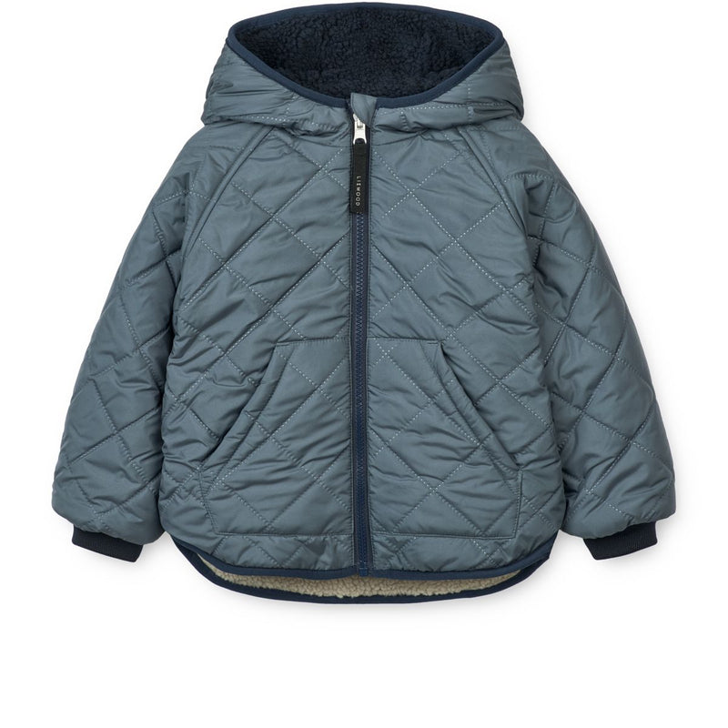 Liewood JACKSON Wendbare Jacke - Whale blue multi mix - Jacke