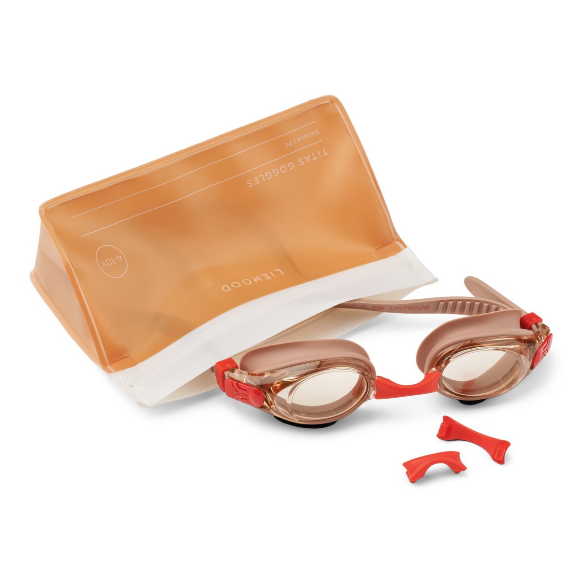 Liewood Titas Schwimmbrille - Tuscany rose / Apple blossom - Badezimmerspielzeug