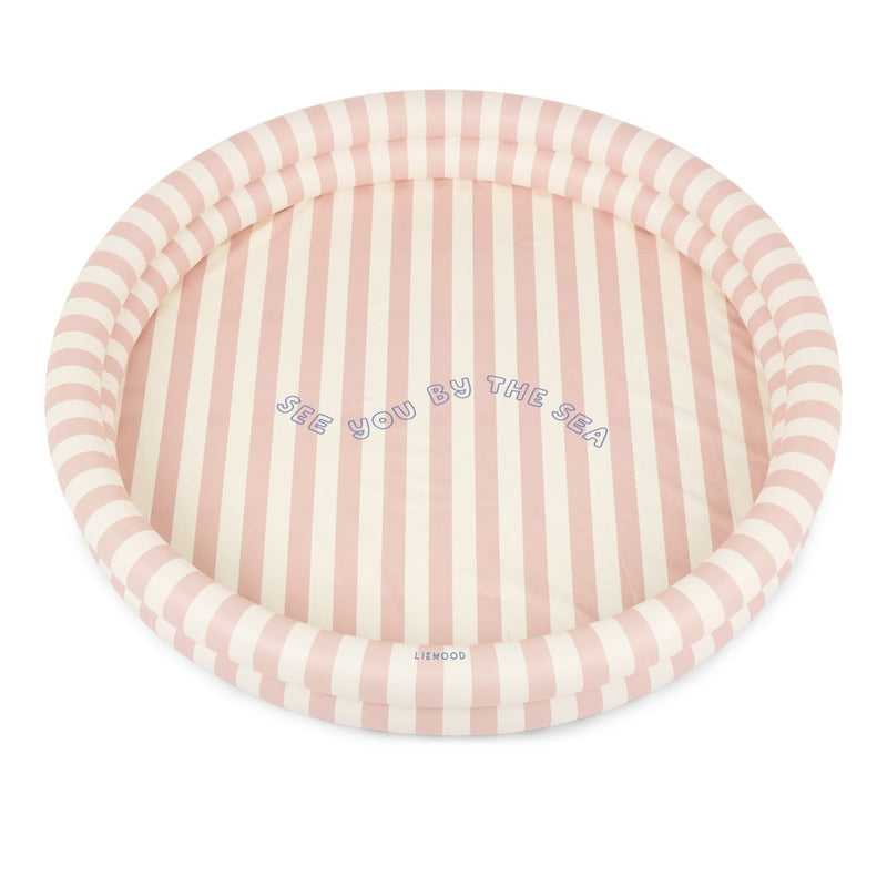 Liewood JEAN Pool groß - See you by the sea / stripe sorbet rose - Pool