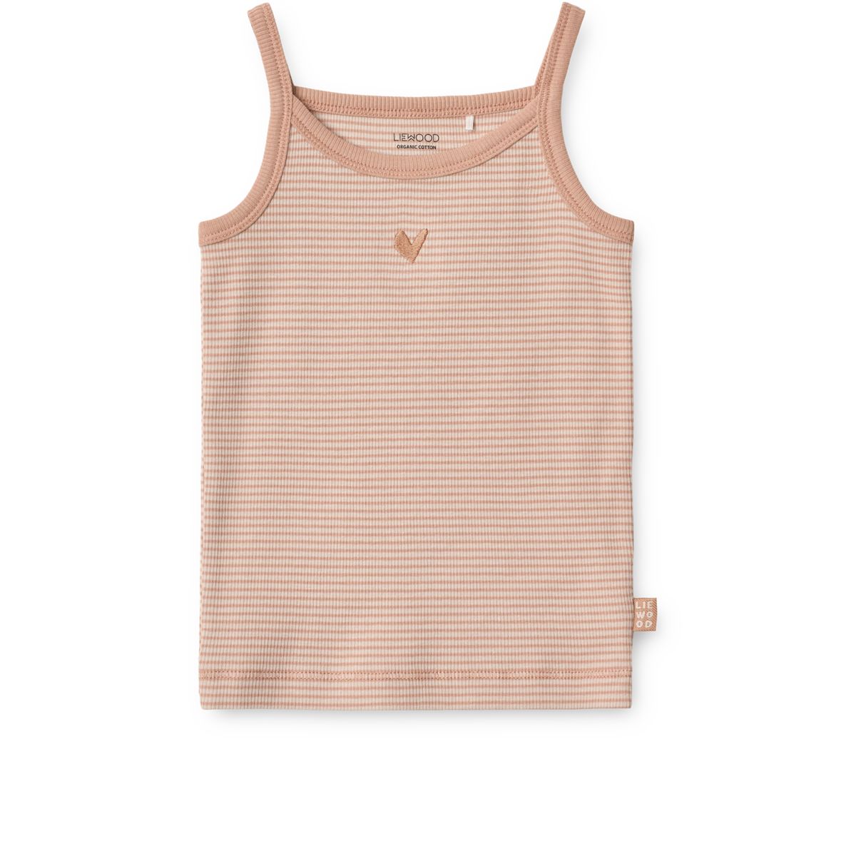 Liewood NAOMI Singlet 2er-Pack - Stripe /Pale tuscany mix - Unterhemd