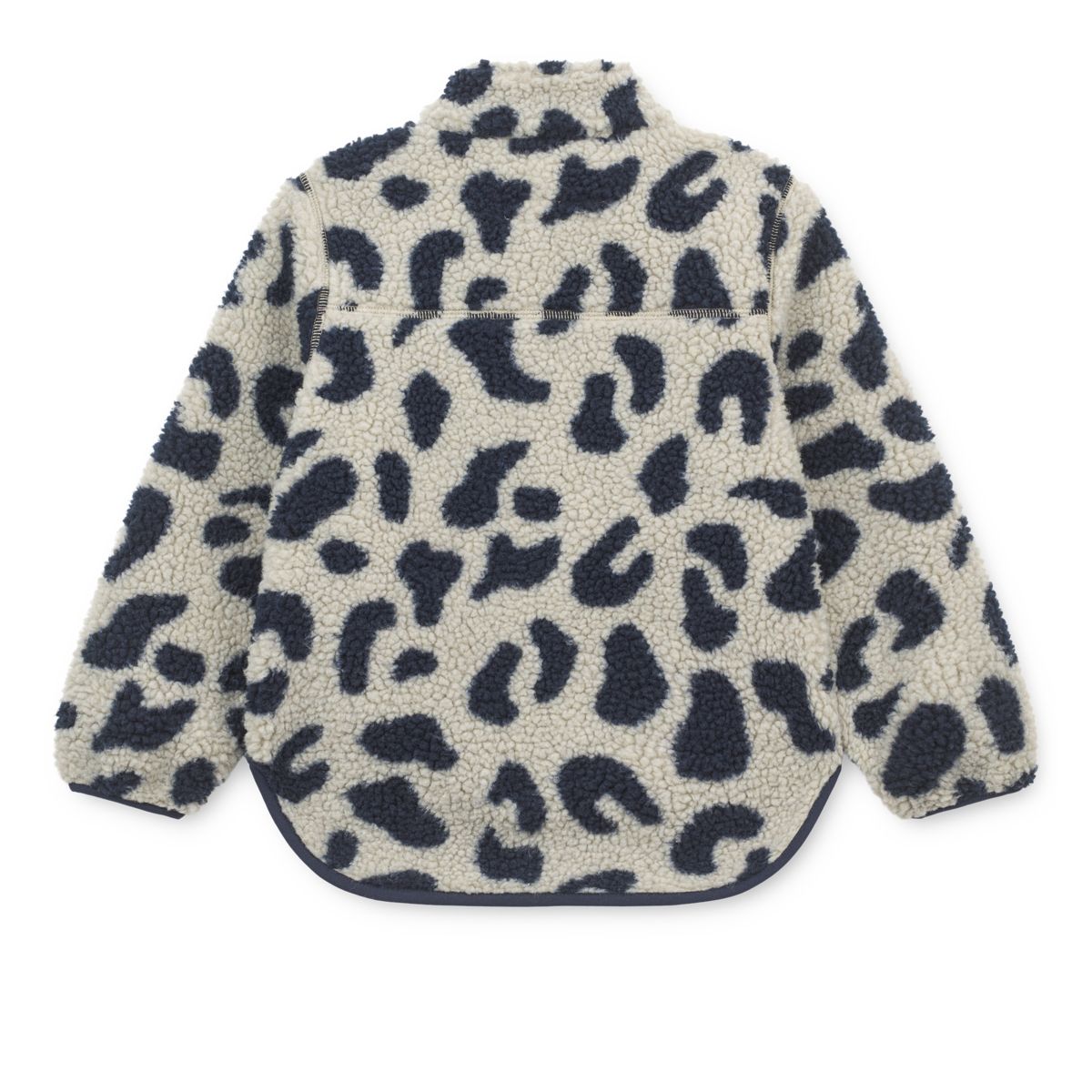 Liewood NOAM Pile Jacke - Mega Leo mist / Classic Navy - Jacke