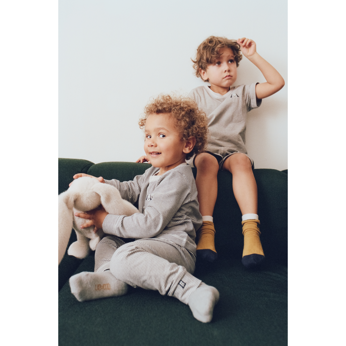 Liewood ILFORD Streifen-Set - Y/D Sandy / Classic navy stripe - Satz