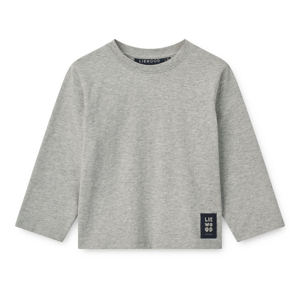 Liewood Francis Long-Sleeve T-shirt - Grey melange - TSHIRT