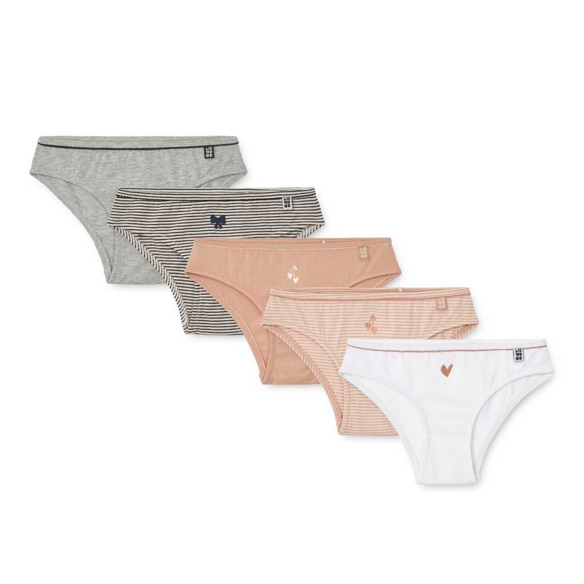 AYLIN Slips 5er-Pack - Pale tuscany mix