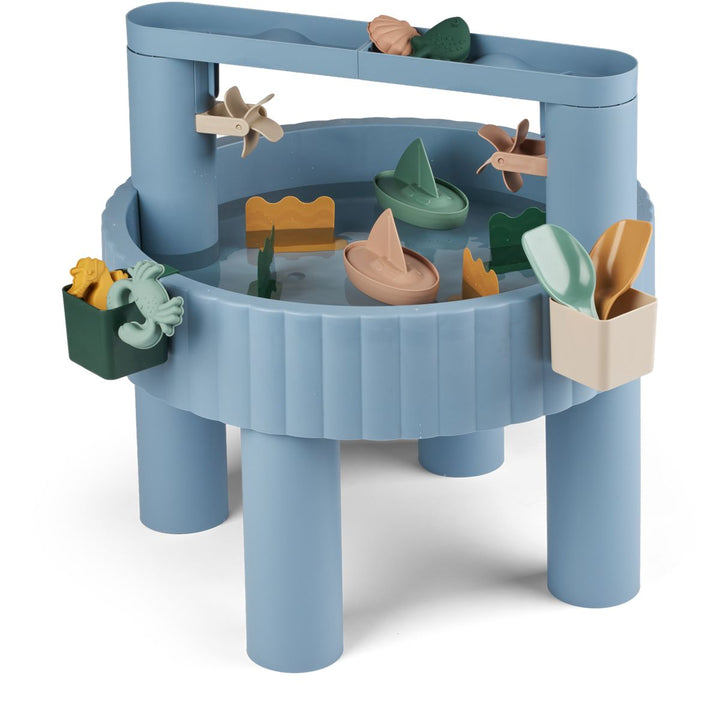 Liewood Sepp Activity Table - Beach blue multi mix - OUTDOOR TOY
