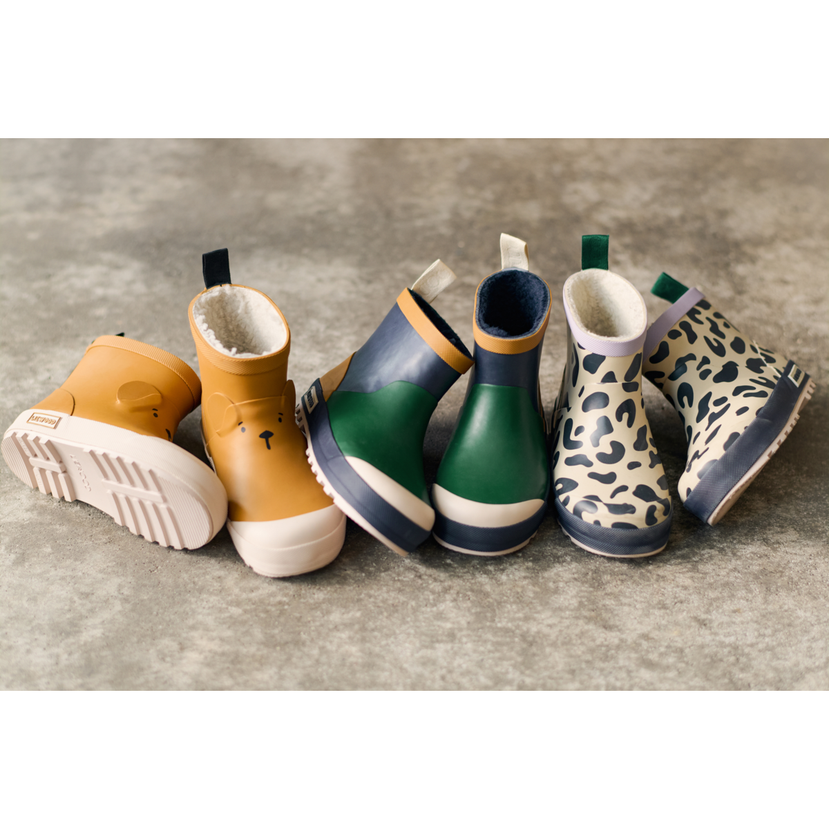 Liewood Jesse Thermo Rain boot - Leo / Mist - THERMO BOOTS