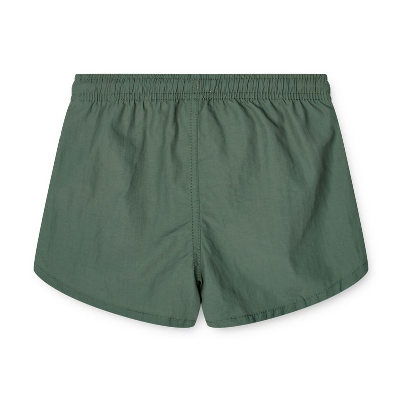 Liewood Aiden Badeshorts - Garden green - Badeshorts
