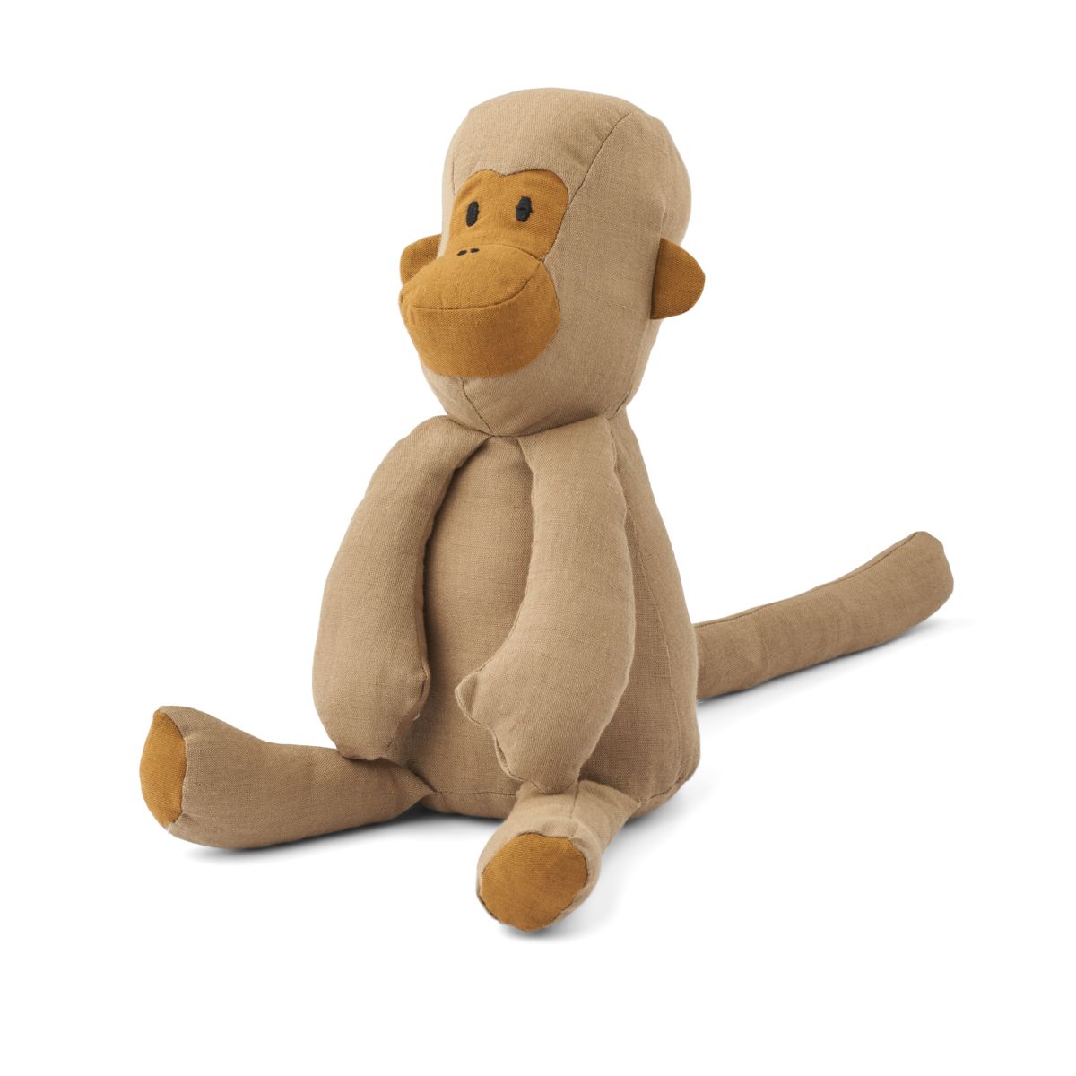Liewood Halfdan Teddy Affe L - Monkey / Oat - Polaires