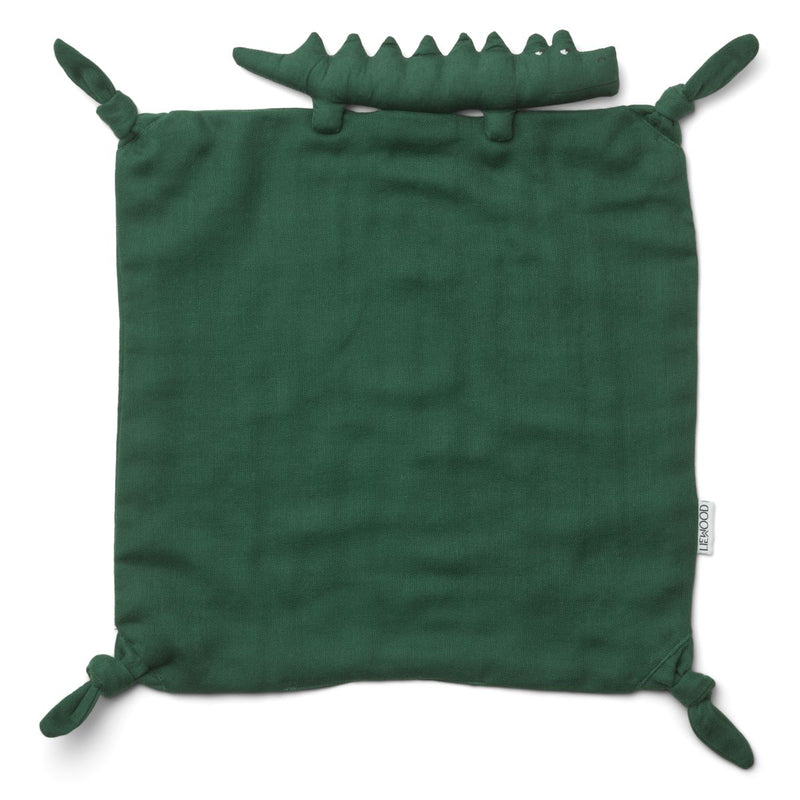 Liewood Agnete Kuscheltuch - Crocodile garden green - Kuscheltuch