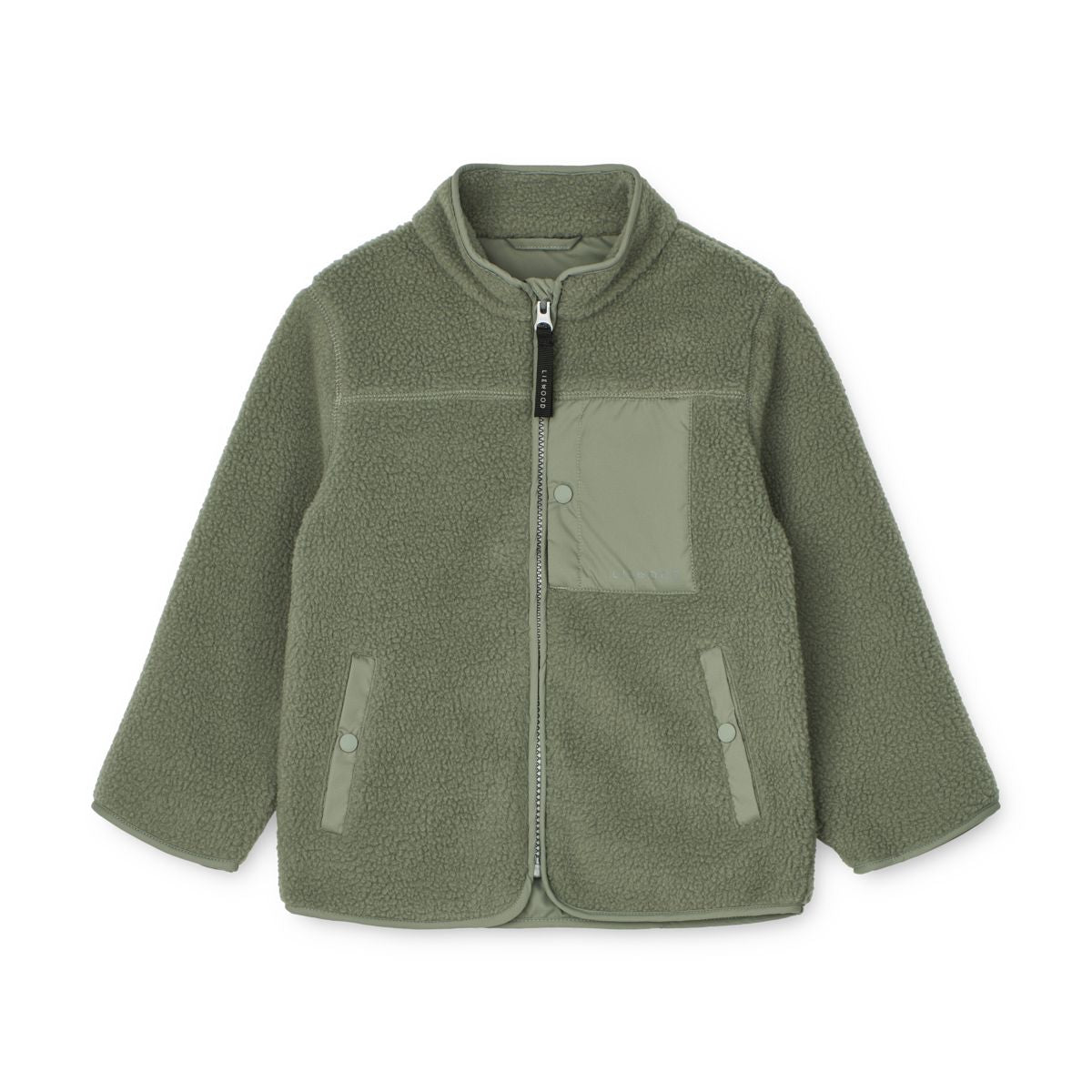 Liewood April fleecejacke - Faune green - Jacke