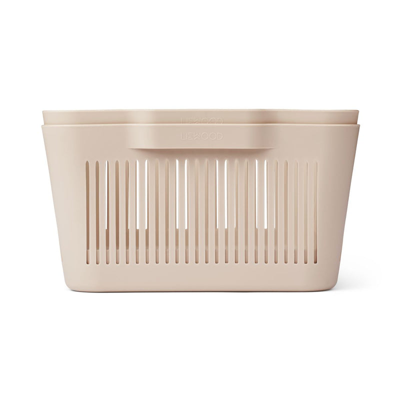 Liewood Makeeva Korb L 2-Pack - Sandy - Korb