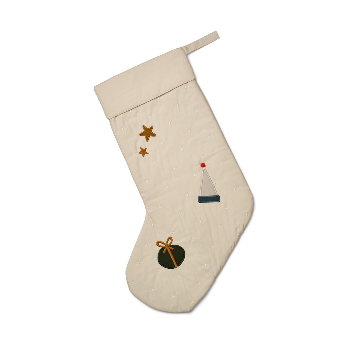 Liewood Basil Weihnachtsstrumpf - Holiday / sandy mix - Weihnachten