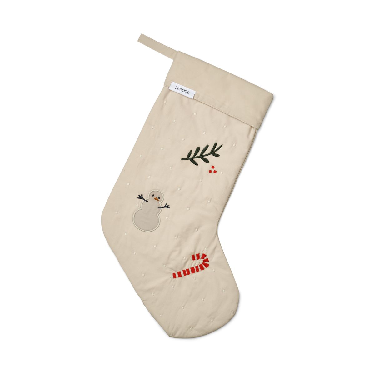 Liewood Basil Weihnachtsstrumpf - Holiday / sandy mix - Weihnachten