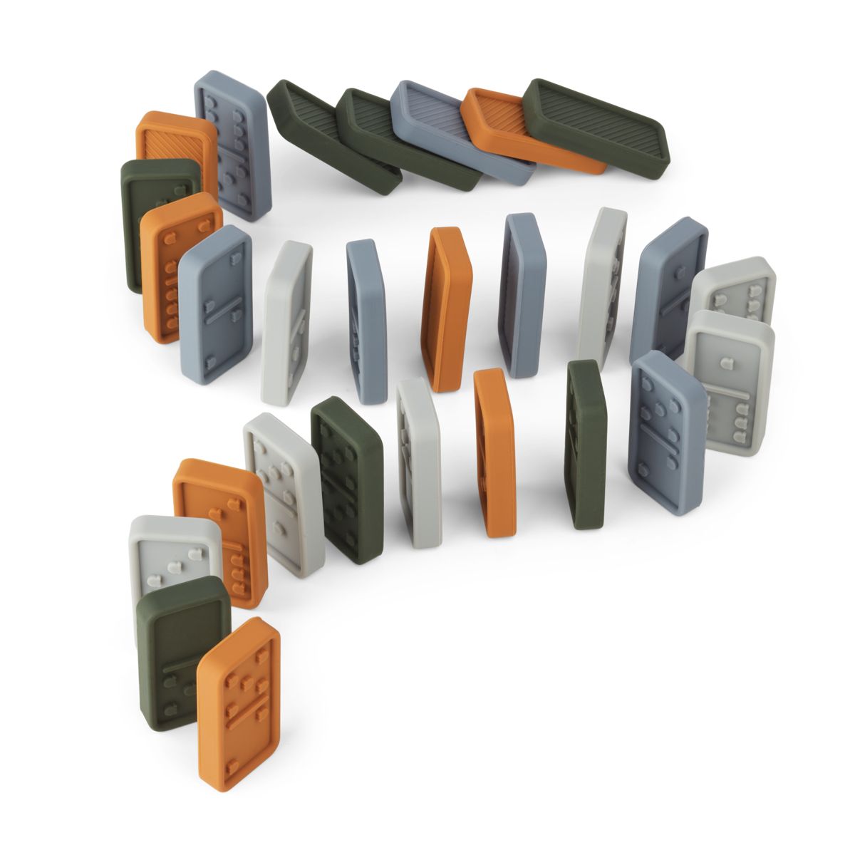 Liewood Dodo Domino Set - Blue multi mix - Spiel