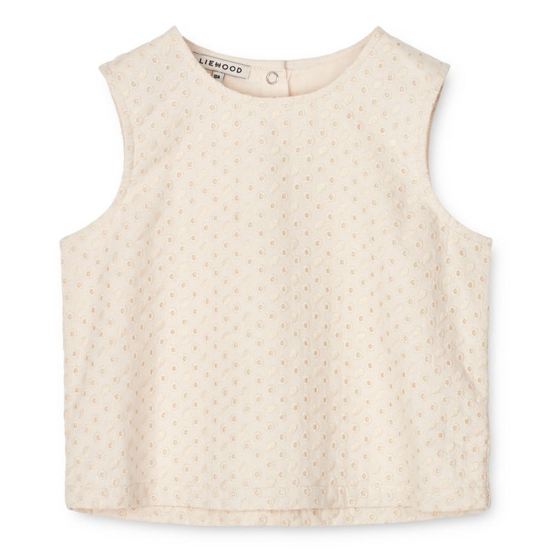 Liewood Delphia anglaise top - Sandy - Top