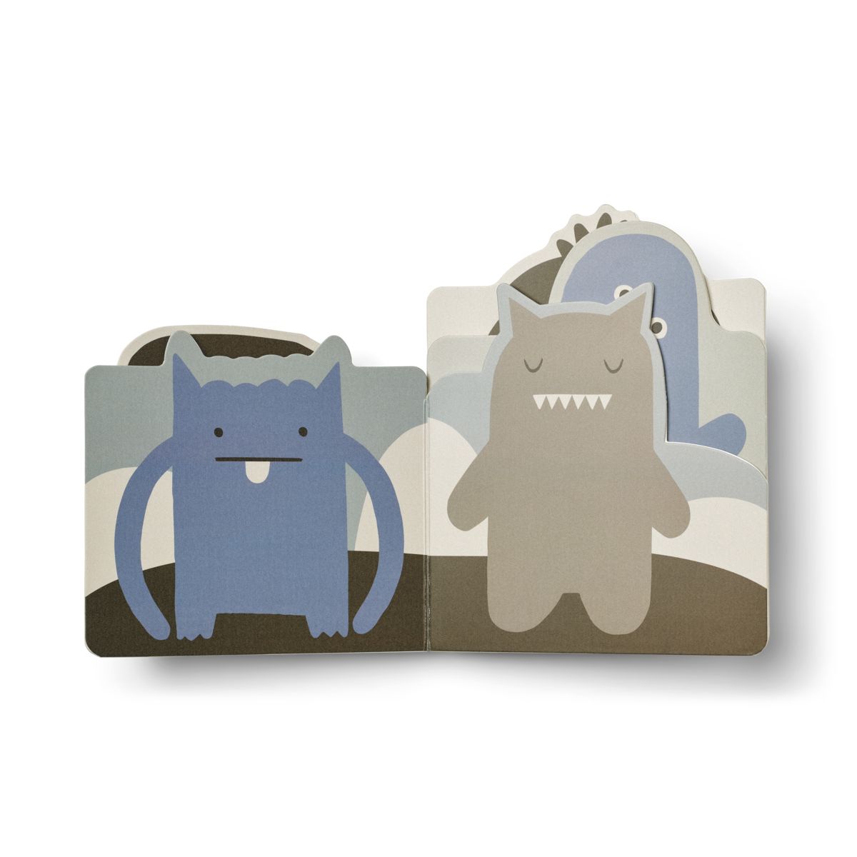 Liewood Speziell geformtes Buch Jade - Monster / Mist - Babybuch