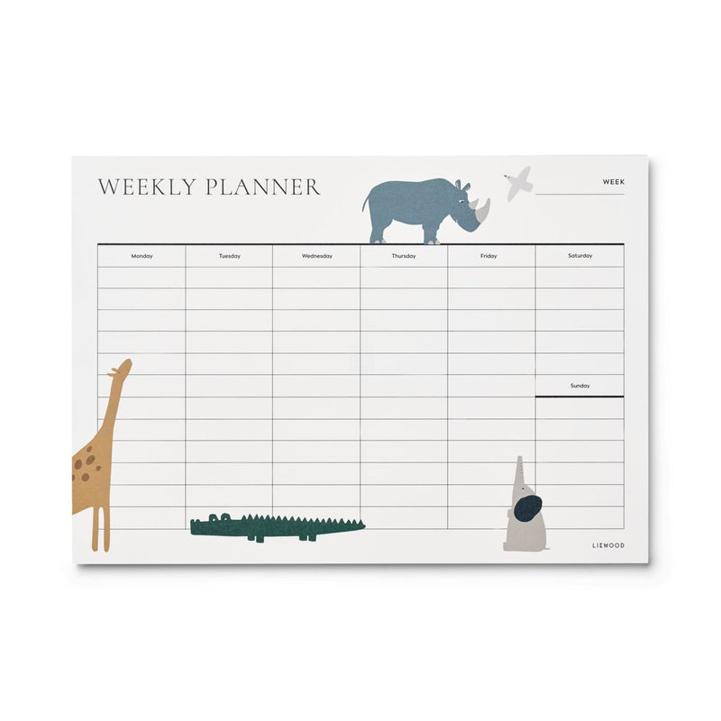 Liewood Wochenplaner Kirby - All together / Sandy - Kalender