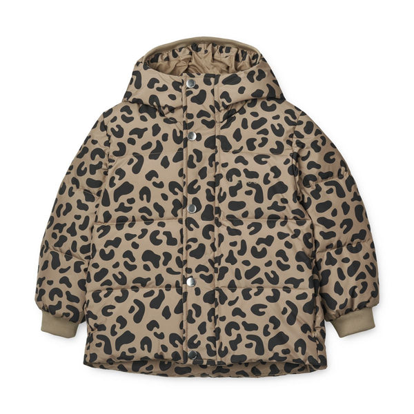 Liewood Palle Puffer-Jacke - Leo oat / Black panther - Jacke