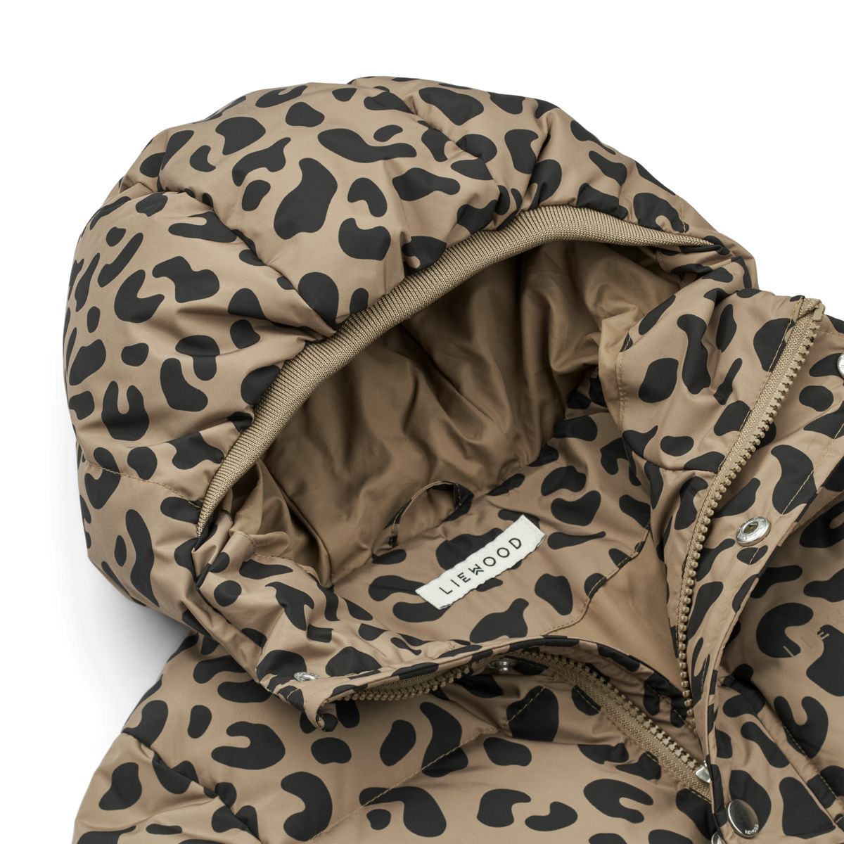 Liewood Palle Puffer-Jacke - Leo oat / Black panther - Jacke