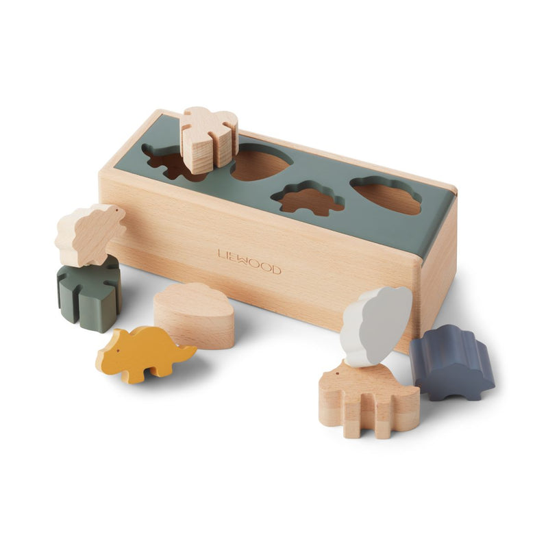 Liewood Midas Puzzle Box - Dino mix - Puzzle-Würfel