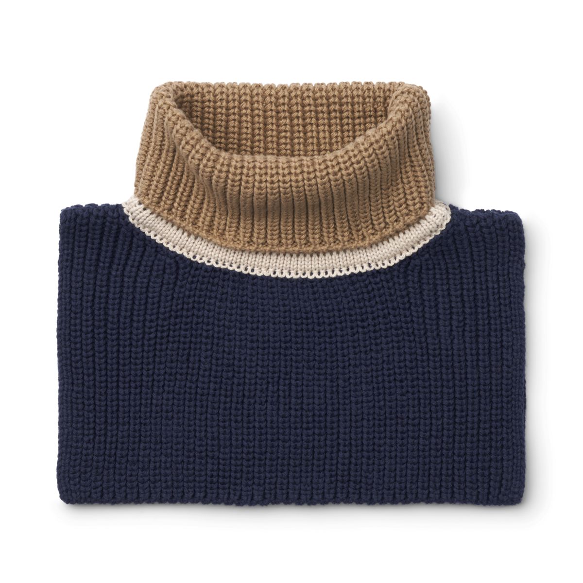 Liewood Meack Baumwoll-Kragenwärmer - Classic navy mix - Schal / Halswärmer