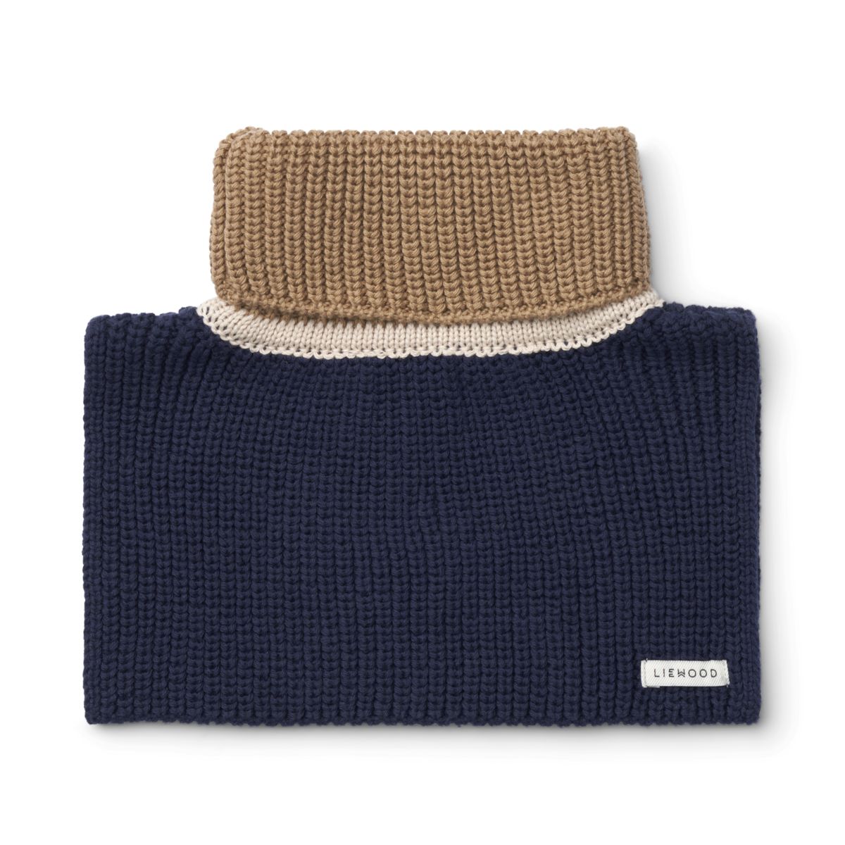 Liewood Meack Baumwoll-Kragenwärmer - Classic navy mix - Schal / Halswärmer