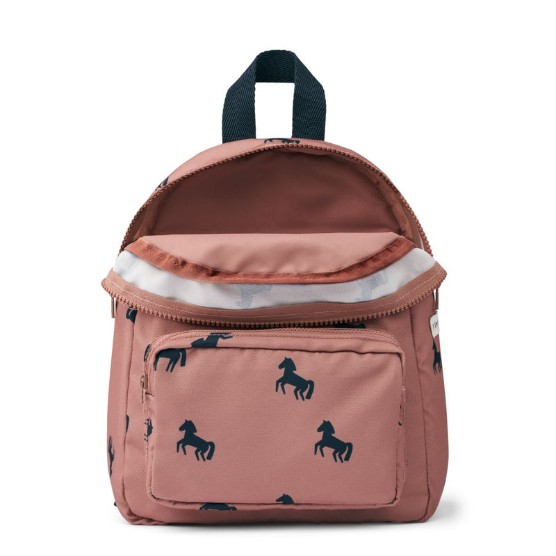 Liewood Allan Rucksack Medium - Horses / Dark rosetta - Rucksack