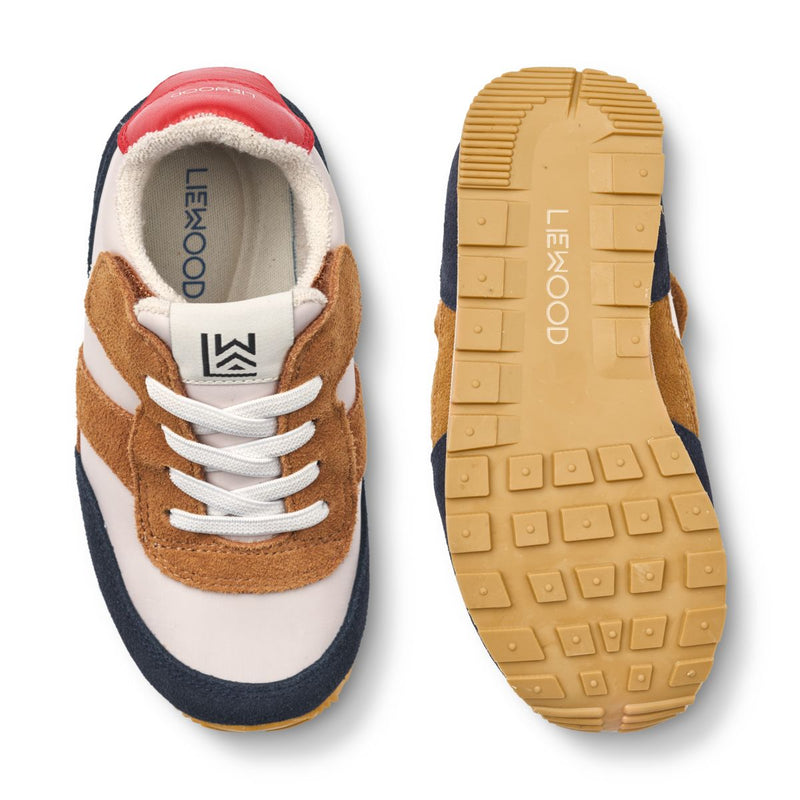 Liewood Jasper Wildleder-Sneaker für Kinder - Classic navy multi mix - Sneakers