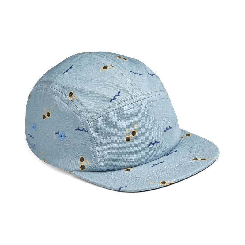 Liewood Rory-Kappe - Sunnies / Sea blue - Hut & Kappe