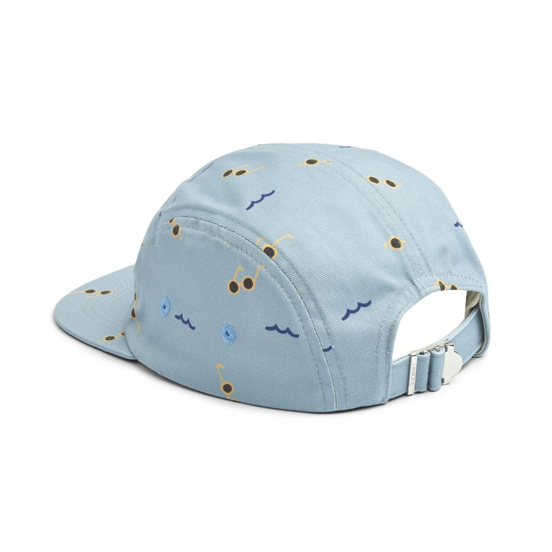 Liewood Rory-Kappe - Sunnies / Sea blue - Hut & Kappe