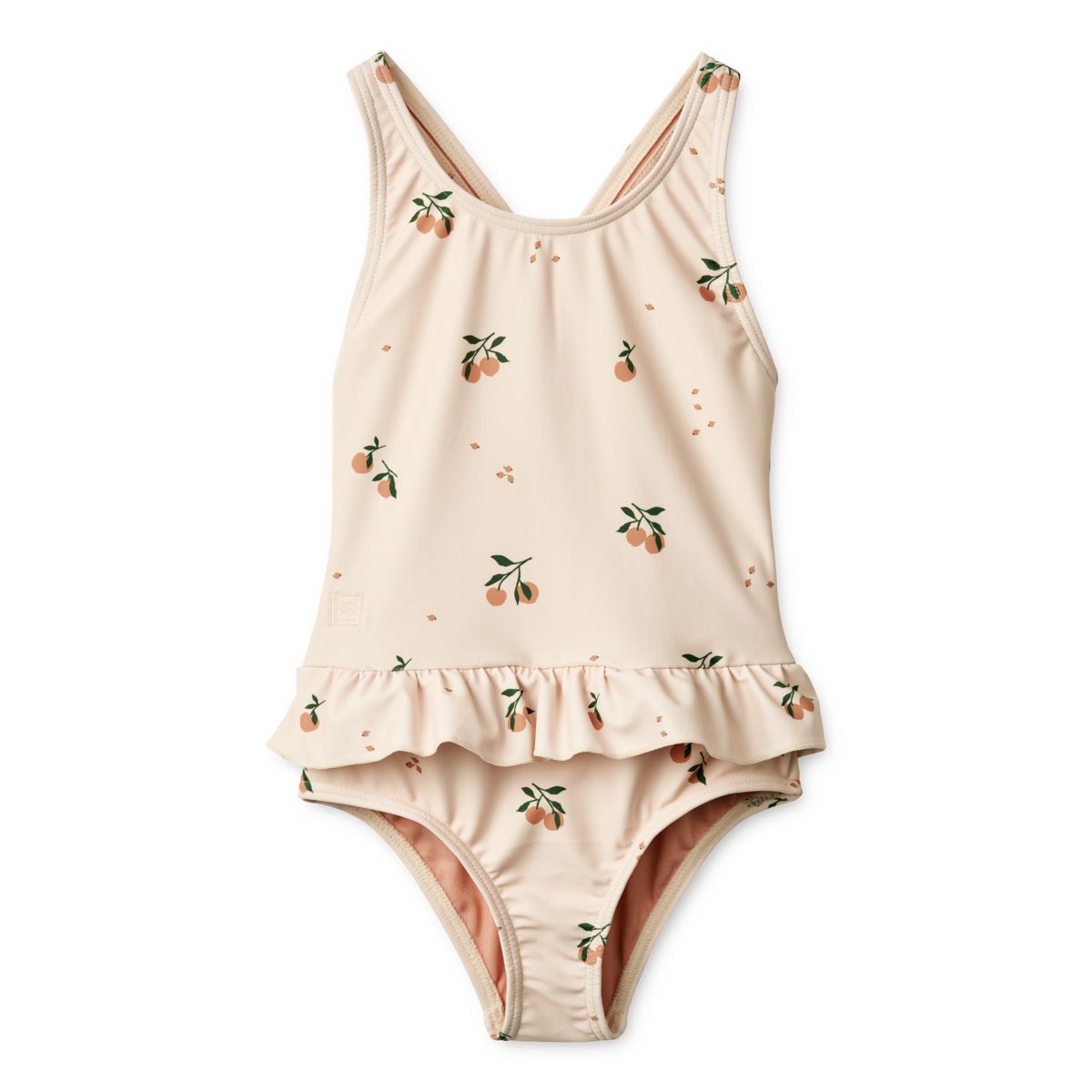 Amara Bedruckter Badeanzug - Peach / Sea shell