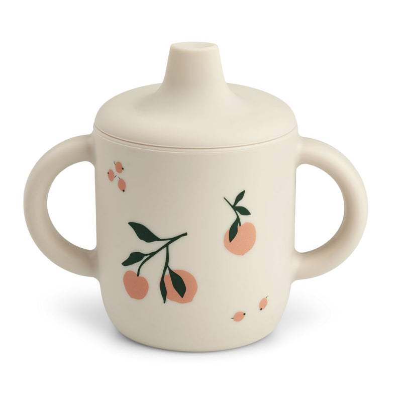Liewood Neil Silikon Trinklerntasse 150 ml - Peach / Sea shell mix - Becher