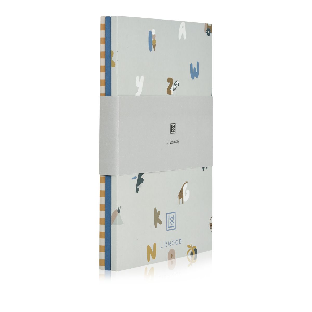 Liewood Notizbücher Sidney - Alphabet / Stripe mix - Notizbuch