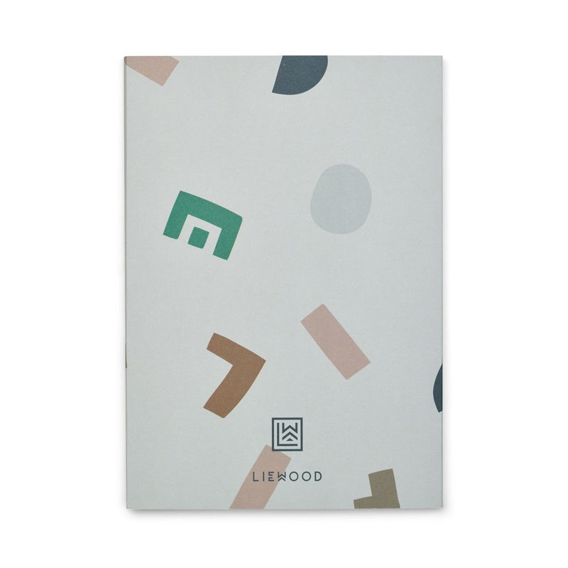 Liewood Notizbücher Sidney - Graphic alphabet / paint stroke mix - Notizbuch