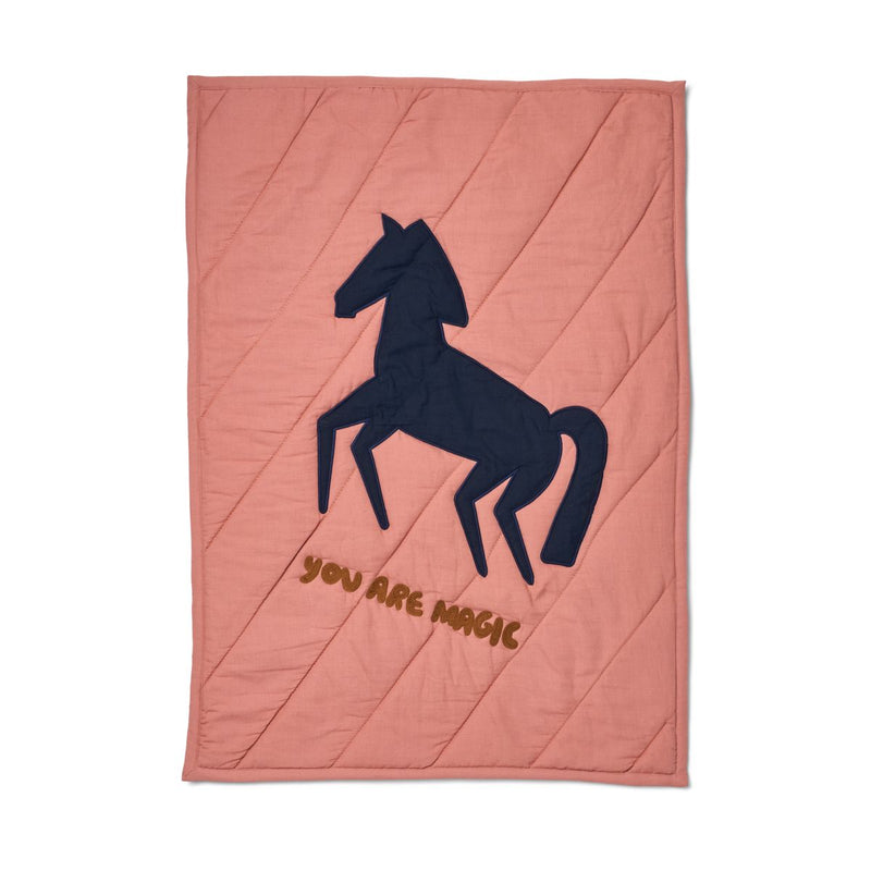 Liewood Verner Dekoration Wanddecke - Horse / Dark rosetta - Wandteppich