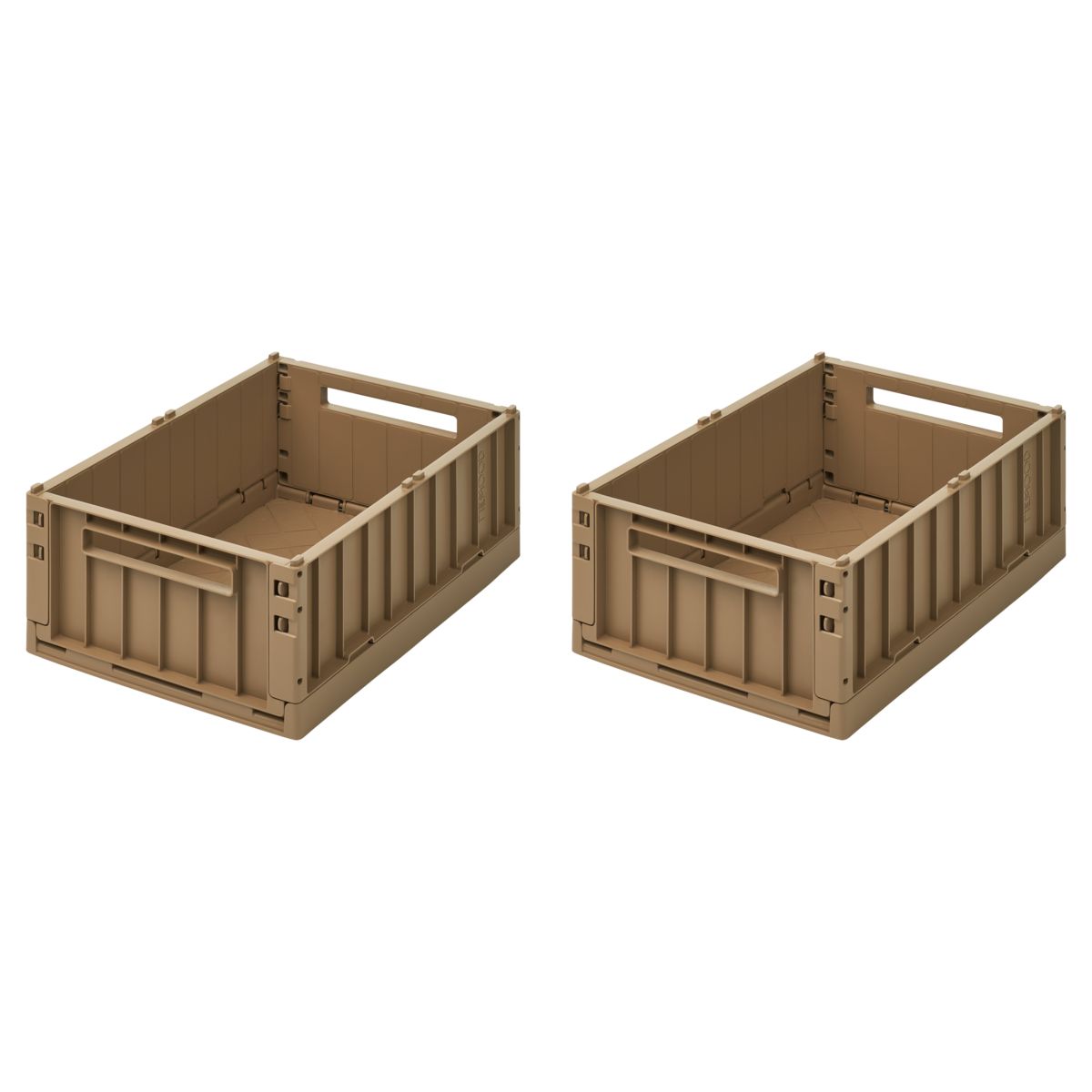 Liewood WESTON Aufbewahrungsbox Medium, 2er-Pack - Oat - Aufbewahrungsbox