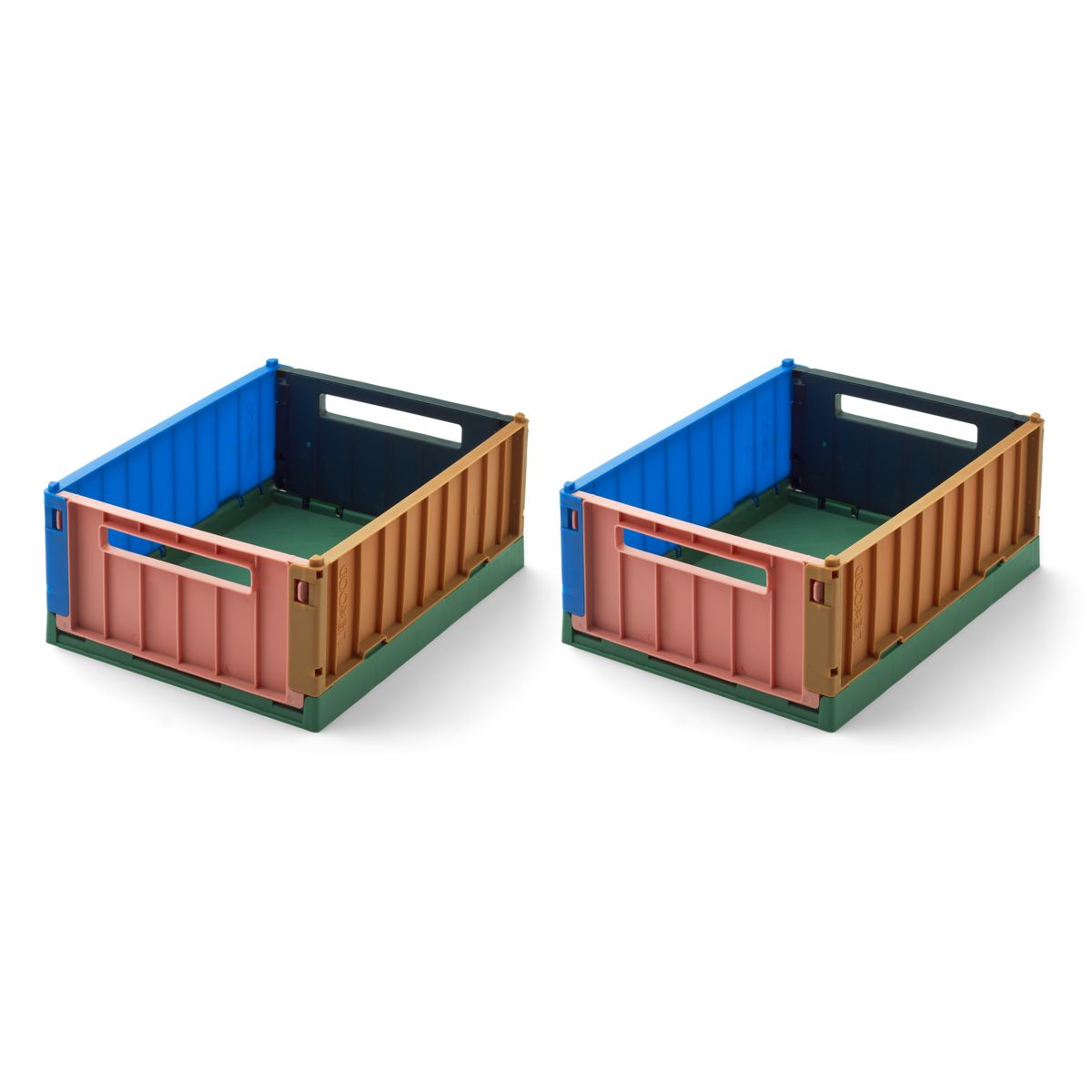 WESTON Aufbewahrungsbox Klein, 2er-Pack - Eden multi mix