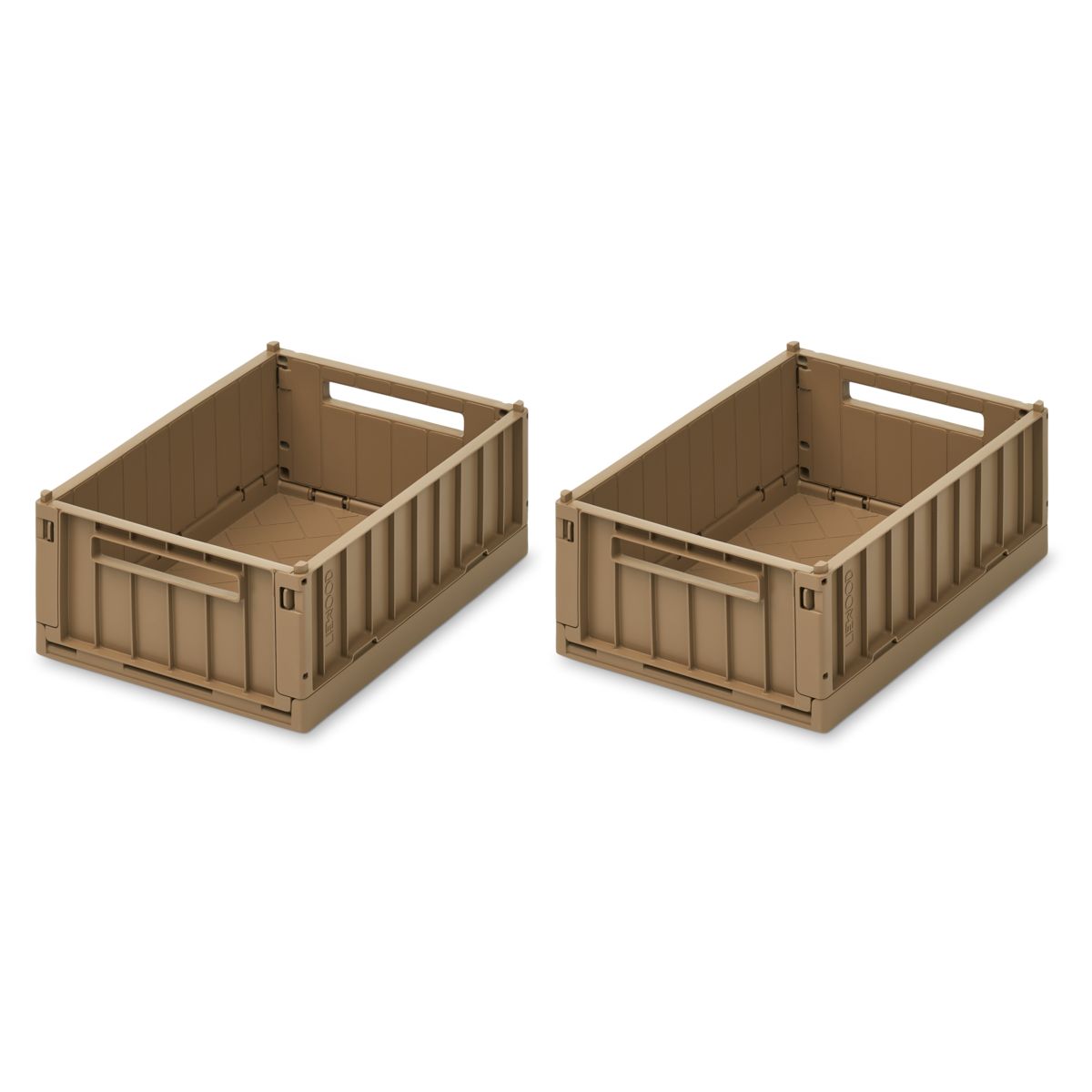 Liewood WESTON Aufbewahrungsbox Klein, 2er-Pack - Oat - Aufbewahrungsbox