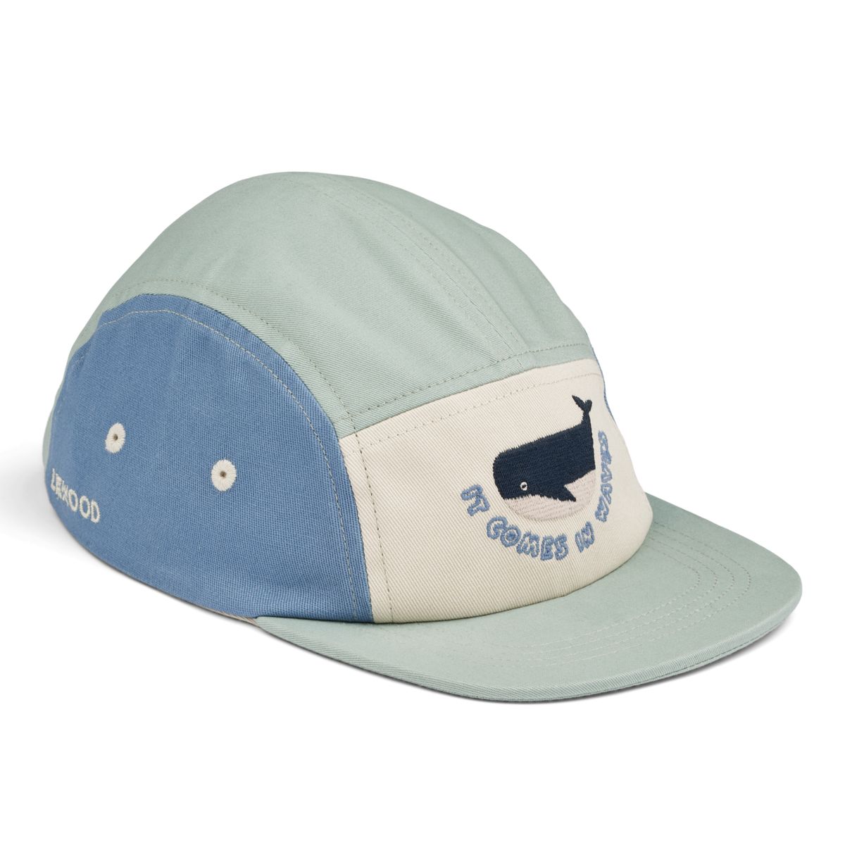 Liewood Rory-Kappe - Ice blue mix - Hut & Kappe
