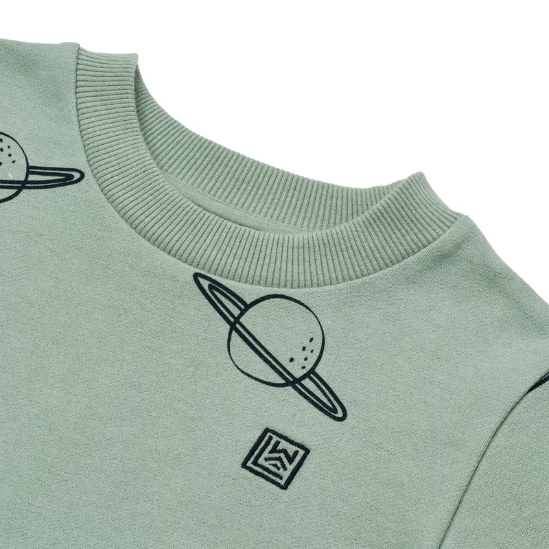 Liewood Thora Sweatshirt - Planets / Peppermint - Sweatshirts