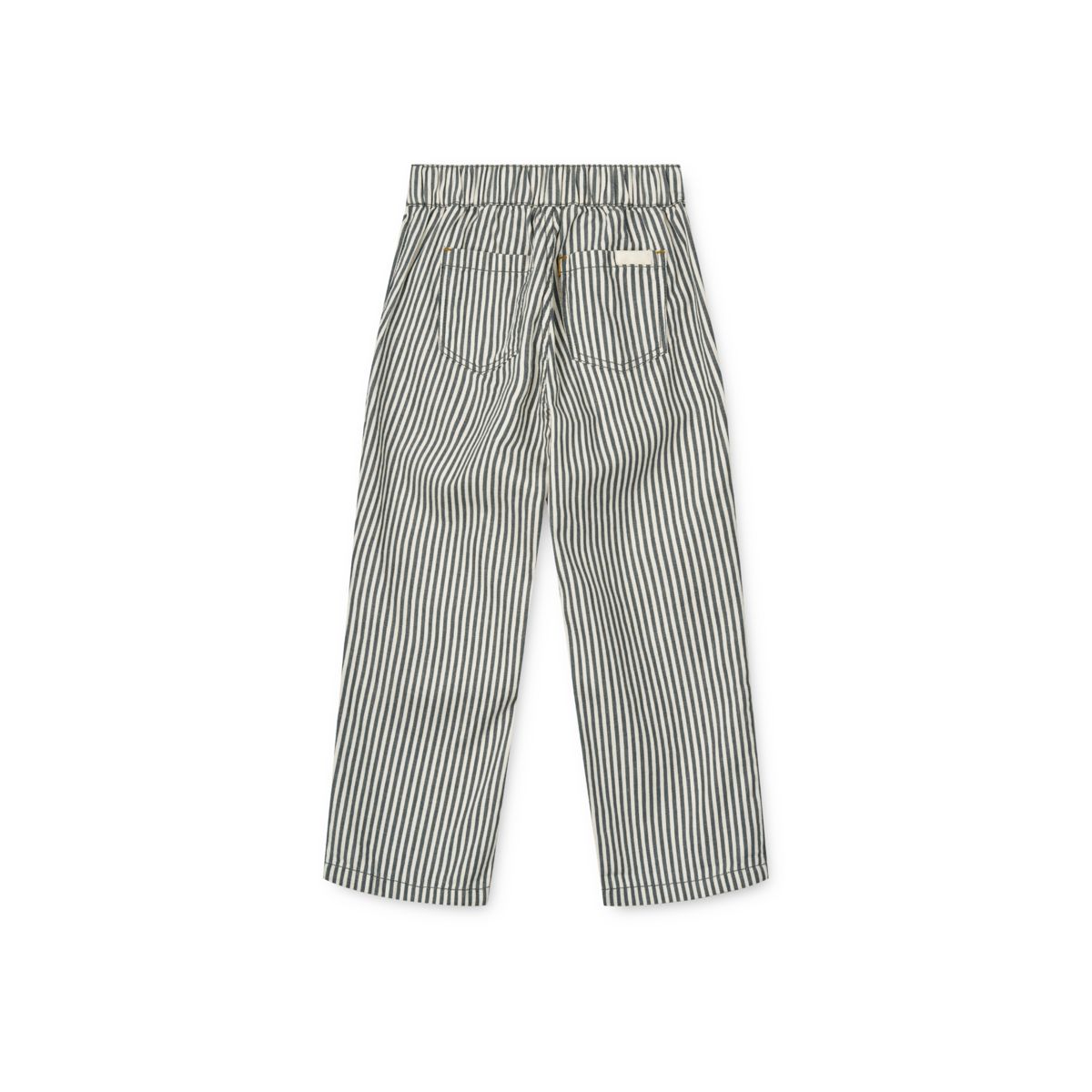 Liewood Harald Baumwollhose mit Streifen - Y/D Stripe Whale Blue / Creme de la Creme - Hose