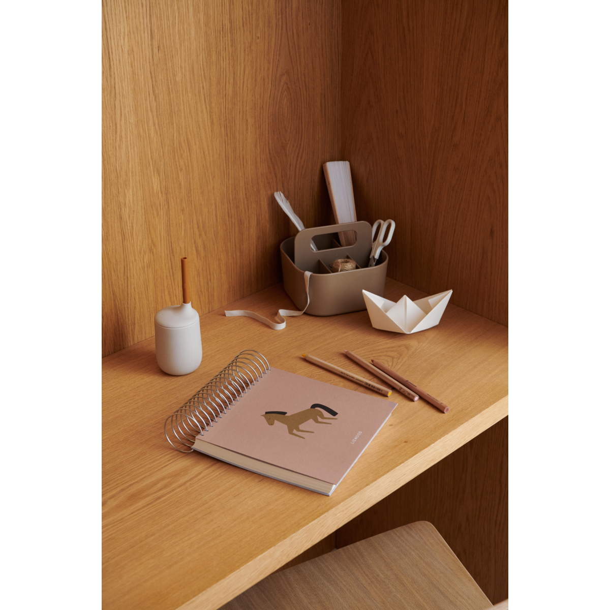 Liewood Skizzenbuch Shelly - Horses / Pale tuscany - Skizzenbuch