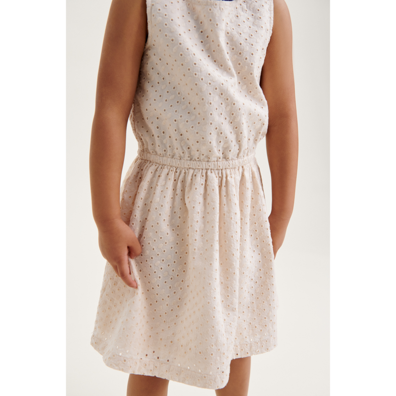 Liewood Idaho Kleid mit Lochstickerei - Sandy - Kleid
