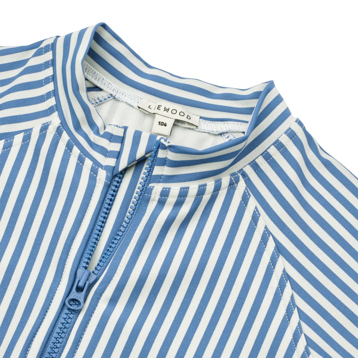 Liewood Max Langarm-Badeanzug mit Streifen - Y/D stripe Riverside / Creme de la creme - Badeanzug