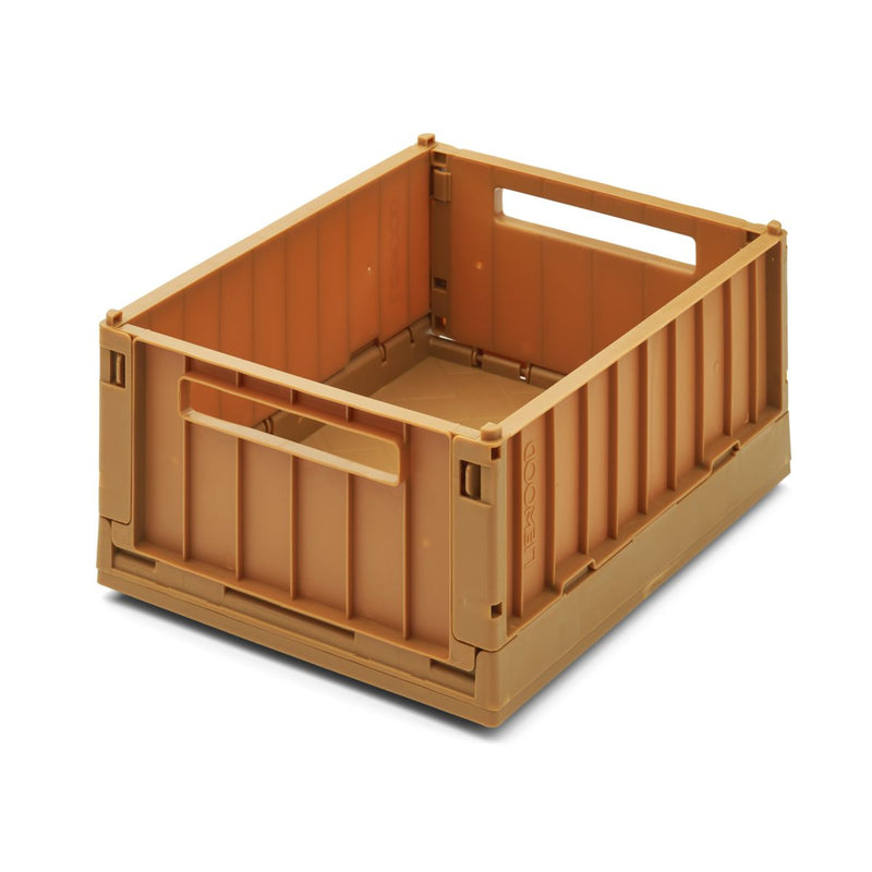 Liewood Weston Aufbewahrungsbox Klein mit Deckel 2er-Pack - Golden caramel - Aufbewahrungsbox