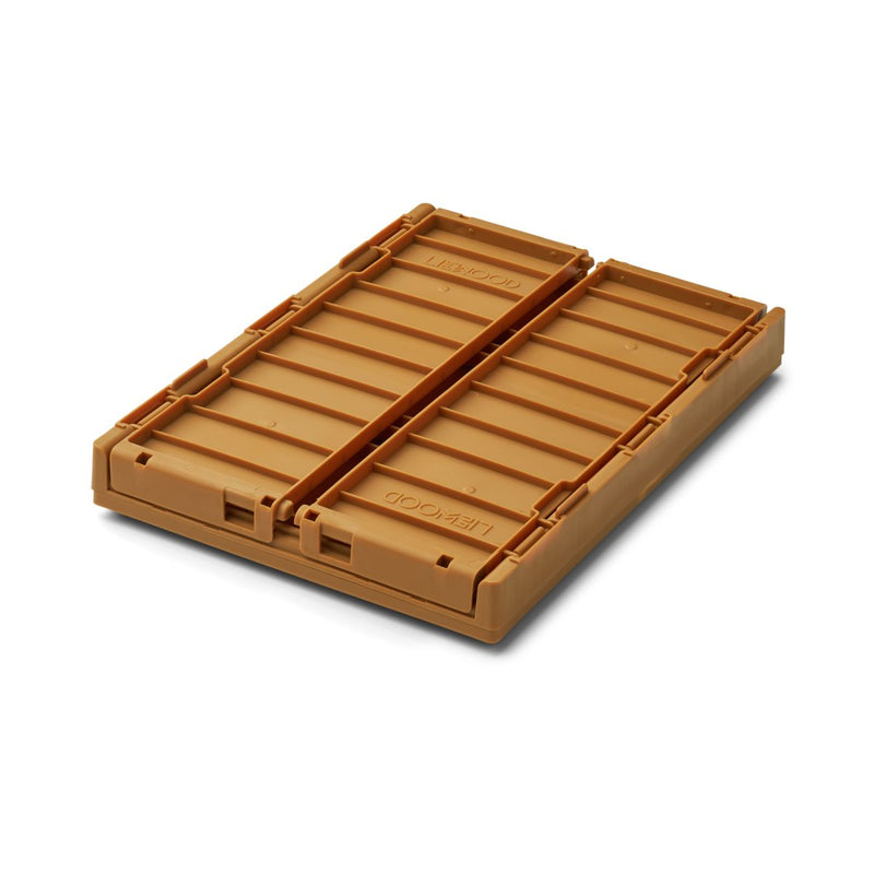 Liewood Weston Aufbewahrungsbox Klein mit Deckel 2er-Pack - Golden caramel - Aufbewahrungsbox