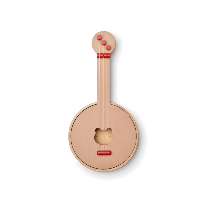 Liewood Chas-Banjo - Apple red / Tuscany rose - Musikinstrument