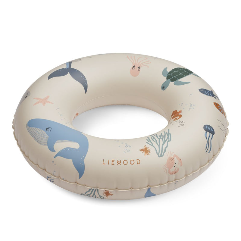 Liewood Baloo Schwimmring Klein - Sea creature / Sandy - Schwimmring