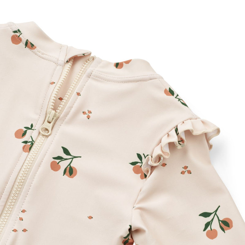 Liewood Sille Badeanzug mit Print - Peach / Sea shell - Badeanzug